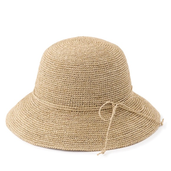 Muji Accessories - Muji 100% Raffia Palm Capeline Hat